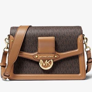 MK NWOT brown medium shoulder bag